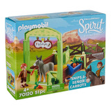 Playmobil Dreamworks Spirit Snips Señor Carrots Con Horse St