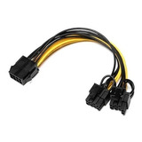 Pcie Splitter Adaptador 8pines A 6+2 Mineria Gaming Rig