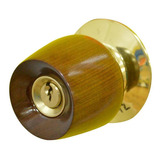 Chapa Bola Puerta Principal P/madera Yale Brandy Wine 5305