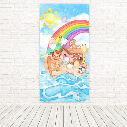 Painel Retangular Lateral Festa Sublimado 1,00x2,00 Temas