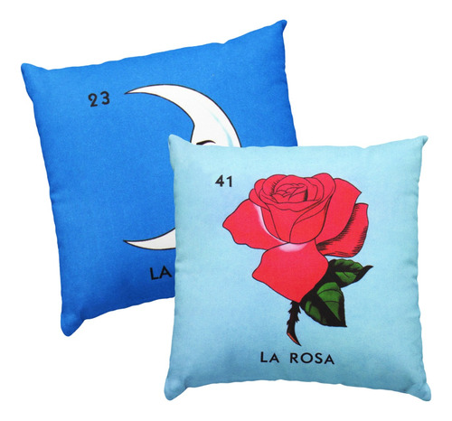 Fundas Decorativas Para Almohadas De Lotería 2 Pz