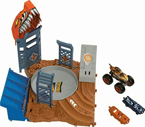 Hot Wheels Monster Trucks Pista De Juguete Arena De