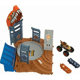 Hot Wheels Monster Trucks Pista De Juguete Arena De