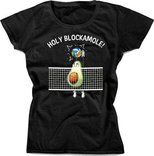 Playera Voleibol Holy Blockamole Volleyball Mujer