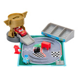 Cars Mini Racers Rayo Mcqueen & Guido Copa Piston Playset