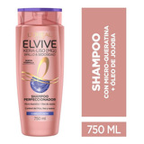Shampoo Elvive Kera-liso Brillo Y Sedosidad 750 Ml