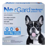 Anti Pulgas Carrapatos Nexgard 4 A 10 Kg Seu Pet Dog