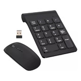 Teclado Numérico Inalámbrico Usb Numérico 2.4g Con Mouse