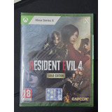 Resident Evil 4 Remake Gold Edition Xsx  Fisico 