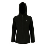 Chaqueta Cortaviento Liven Women Black Doite