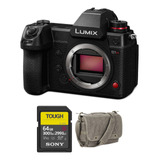 Panasonic Lumix Dc-s1h Mirrorless Digital Camara Body Con Ac