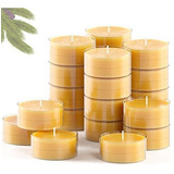 Candwax - Juego De Velas De Cera De Abejas Pura De 24 - 3,5 