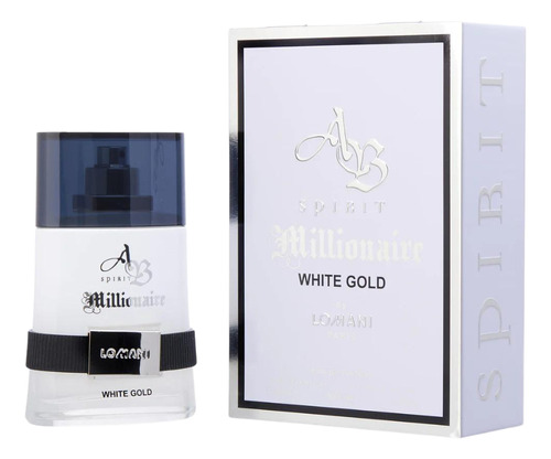 Lomani Spirit Millionaire White Gold Edp 100ml Silk Perfumes
