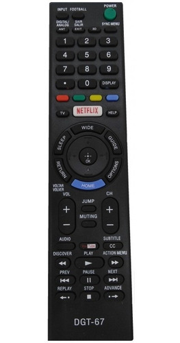 Control Remoto Para Smart Tv Sony