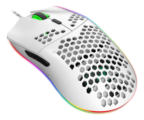 Mouse Gamer Hxsj J900 Blanco