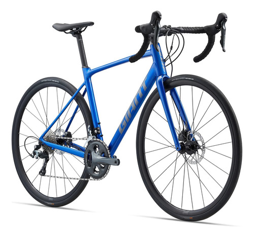 Bicicleta Ruta Giant Contend Sl 2 Disc 2023 Azul/gris Tamaño Del Marco 58 Cm