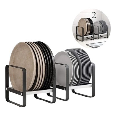Organizador De Platos Trastes,soporte Multiusos De Cocina ×2
