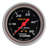 Reloj Presion Combustible High Comp 66mm Negro Orlan Rober