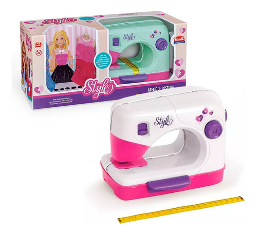 Ateliê Costura Mini Máquina Costura Brinquedo Infantil 2