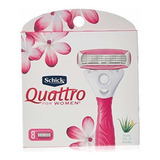 Schick Quattro Para Las Mujeres 4 Cuchilla De Afeitar Recarg