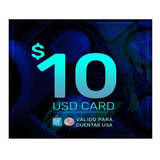 Psn 10 Dolares Usd Gift Card - Entrega Rapida