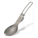 Cubiertos Spork Para Mochileros, Acampadas, Plegables, De Ti