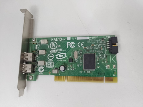 Placa Pci Fireware 2 Portas - Pca-00214-01-a / E175975