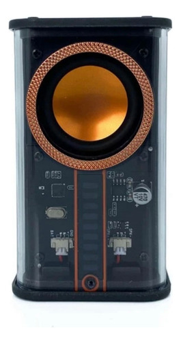 Bocina Mini Inalambrica Transparente Altavoz Bluetooth 5.0