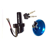 Kit Llave Contacto + Tapa Tanque Falcon Nx 400 Solomototeam