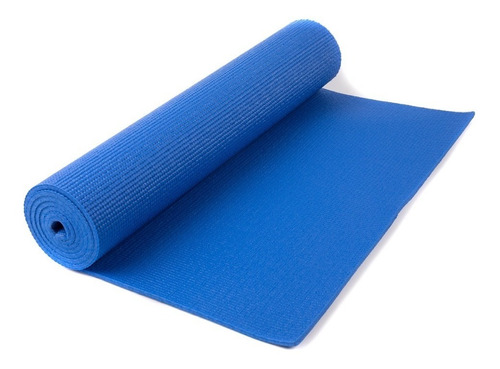 Colchoneta Mat De Yoga Pilates Fitness Enrollable De 4 Mm