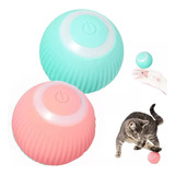  Pelota Bola Inteligente Para Gatos Perros Recargable Usb C