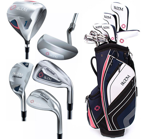 Set De Palos De Golf Cleveland Bloom Dama