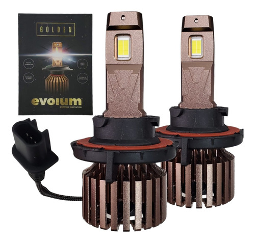 Kit Focos Leds Golden 22 Mil Lumenes H13