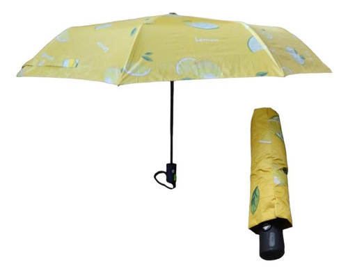 Paraguas Frutales Automático Abre Y Cierra Con Botón 