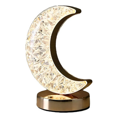 Lampara Luna Luz Led Touch Decorativa Recargable Usb Tipo C | Meses sin interés