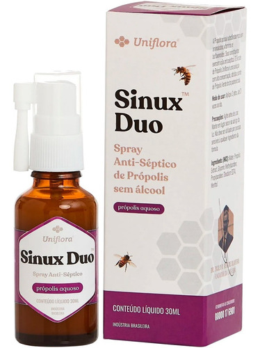 Sinux Duo Própolis Aquoso Uniflora 30ml