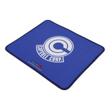 Mouse Pad Tapete Dragon Ball Impermeable Anti-derrapante Color Azul Diseño Impreso Capsula