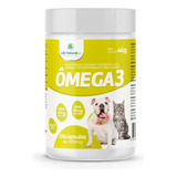 Omega 3 Pets Suplemento Mineral Vitaminico Caes E Gatos 60