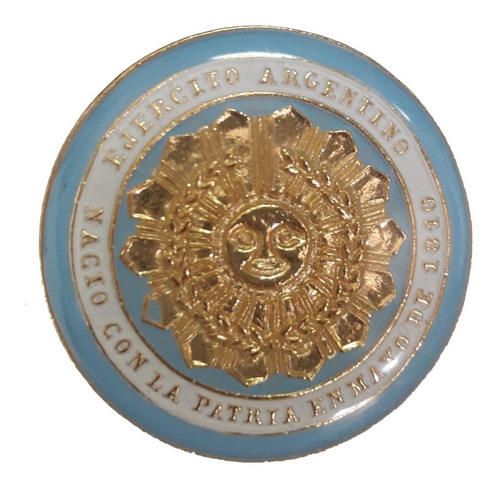 Distintivo/pin Metálico Sol De Mayo Ejercito Argentino