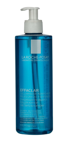 La Roche Posay Effaclar Gel Limpiador Purificante X 400 Ml