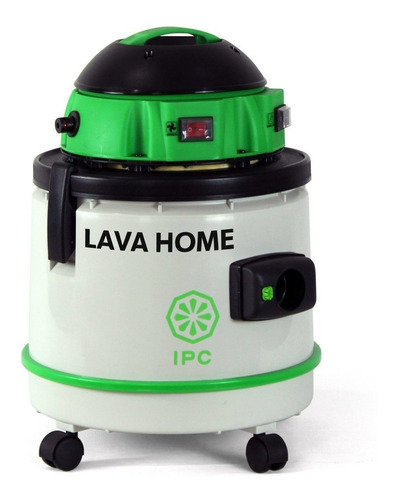 Lava Aspirador Tambor Ipc Lava Home 27l  Preto Y Verde 220v