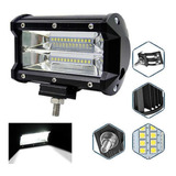 Farolete De Led Trator Auxiliar 72w 12v Luz Forte