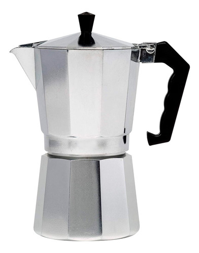 Cafetera Moka Express 9 Tazas Manual Italiana Gadnic Color Plateado