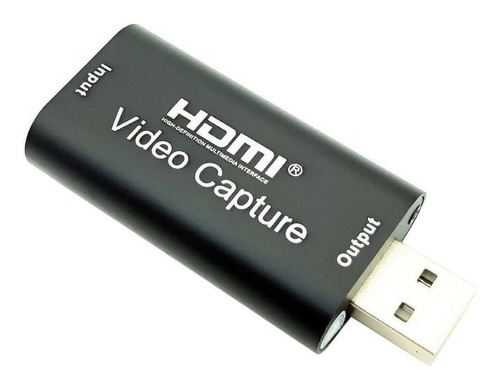 Capturadora De Video Hdmi Full Hd 4k (30 Fps) Usb 2.0