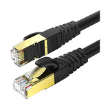 Cable Ethernet Kasimo Cat 8 De 2 Pies, Cable Lan De Red Cat8