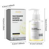 Gel De Ducha De Niacinamida, Limpieza Corporal, Exfoliante,