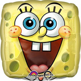 Anagram Internacional De Bob Esponja Face Globo Pack Cuadrad