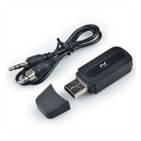 Adaptador Usb A Bluetooth Receptor 3,5plug Aux Auto Parlante