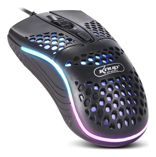 Mouse Gamer Usb Led Com Fio Para Computador Notebook Óptico