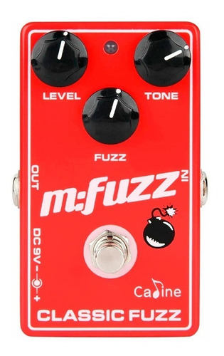 Caline Cp-504 M:fuzz Classic Fuzz Pedal Para Guitarra O Bajo